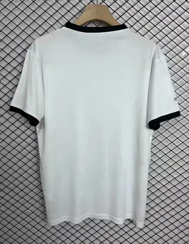 25-26 Colo-Colo 100th Anniversary White Fans Soccer Jersey *黑队标