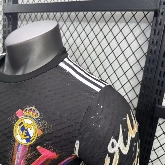 25-26 RMA Black Blue Special Edition Player Version Training Shirts *L