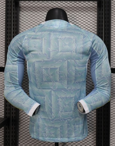 25-26 JUV Away Long sleeves Player Version Soccer Jersey