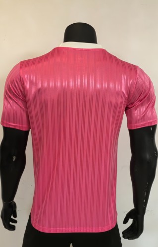 2025 AD Casual Pink Player Version Training shirts *三叶草