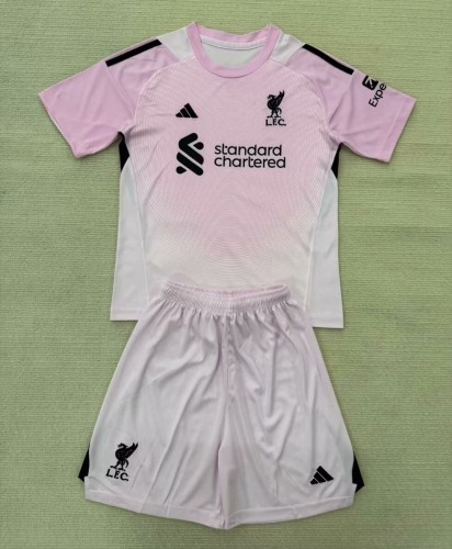25-26 LIV GoalKeeper Kids Soccer Jersey