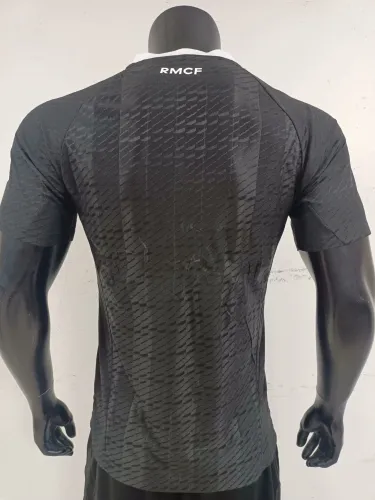 25-26 RMA Black GoalKeeper Player Version Soccer Jersey