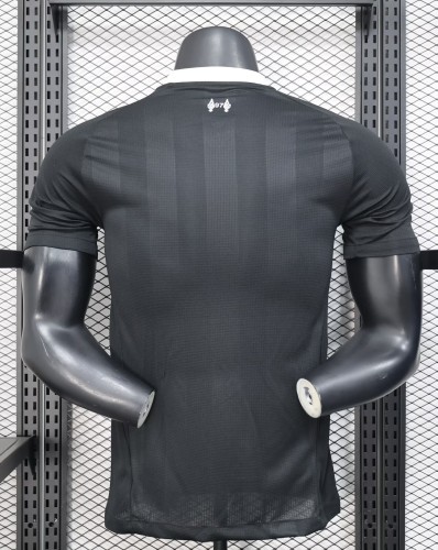 25-26 LIV Black Goalkeeper Player Version Soccer Jersey