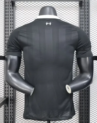 25-26 LIV Black Goalkeeper Player Version Soccer Jersey