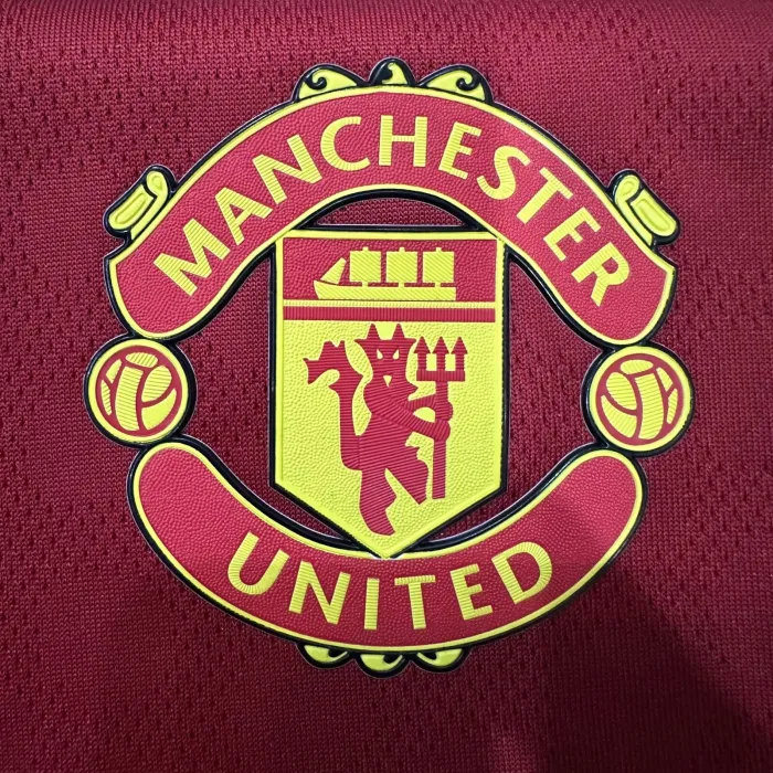 25-26 Man Utd Home Player Version Soccer Jersey