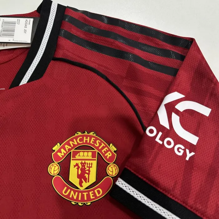 25-26 Man Utd Home Player Version Soccer Jersey