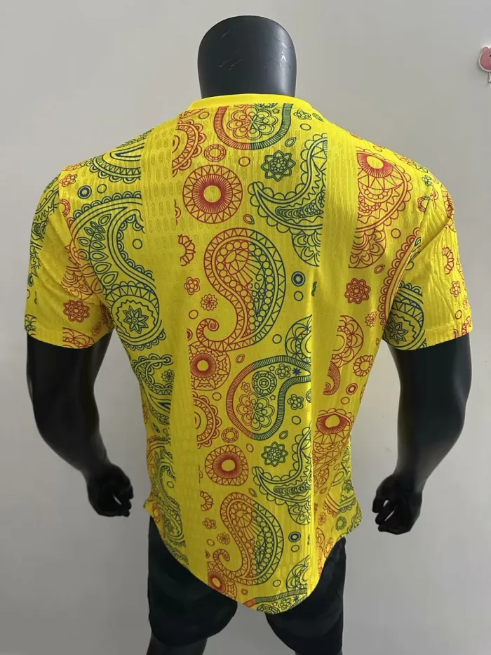 25-26 BAR Yellow Special Edition Player Version Training Shirts