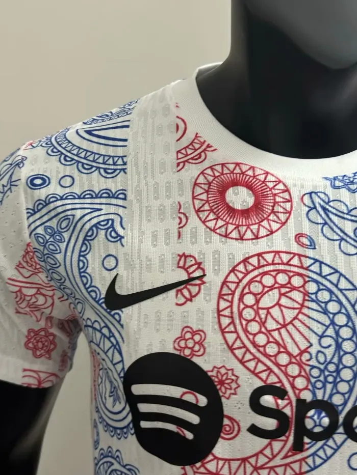 25-26 BAR White Special Edition Player Version Training Shirts
