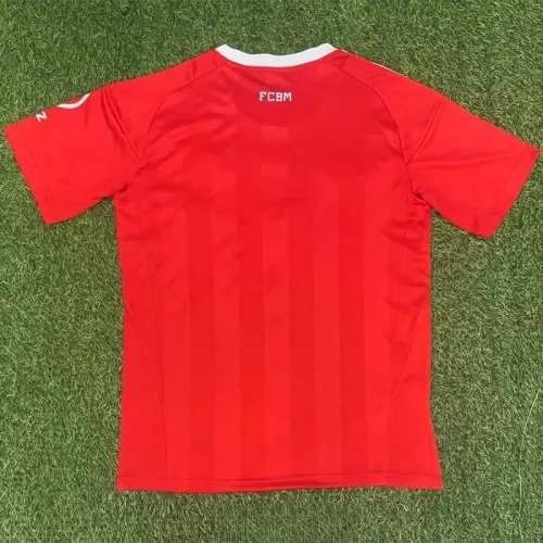 25-26 Bayern Red Goalkeeper Fans Soccer Jersey