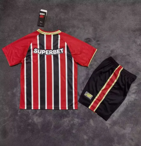 25-26 Sao Paulo Away Kids Soccer Jersey