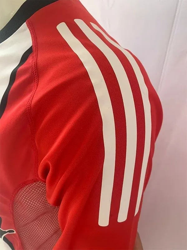 2003-2004 River Plate Away Retro Soccer Jersey (Double Layer)