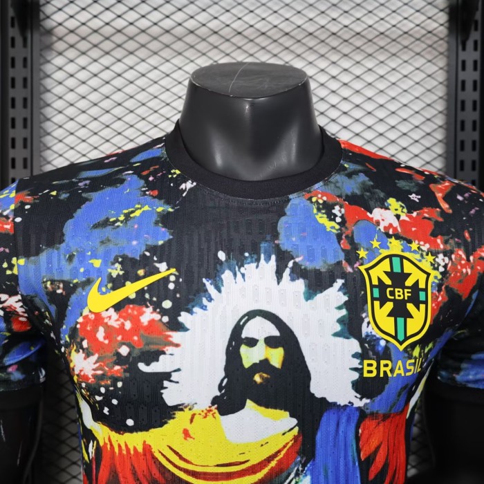 25-26 Brazil Red Special Edition Player Version Soccer Jersey