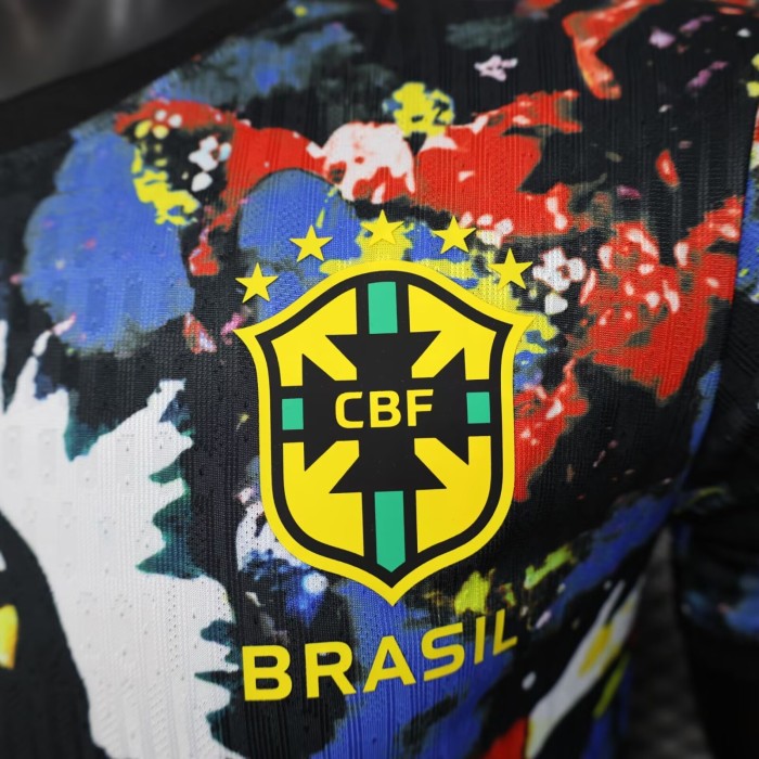 25-26 Brazil Red Special Edition Player Version Soccer Jersey