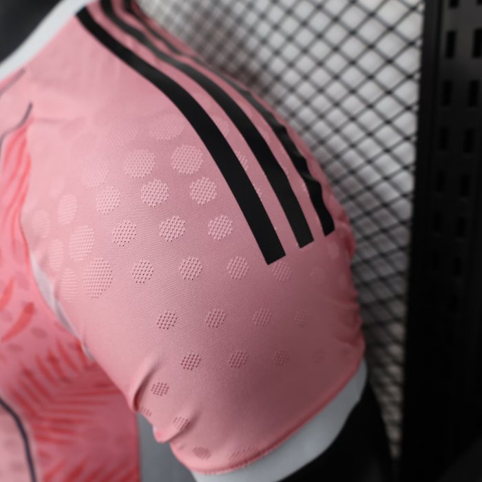 25-26 Inter Miami Pink Special Edition Player Version Soccer Jersey (V领)