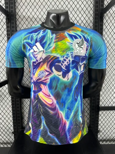 25-26 Mexico Blue Special Edition Player Version Training Shirts