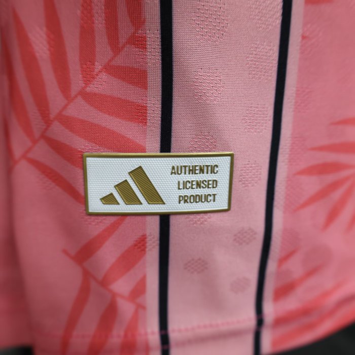 25-26 Inter Miami Pink Special Edition Player Version Soccer Jersey (V领)