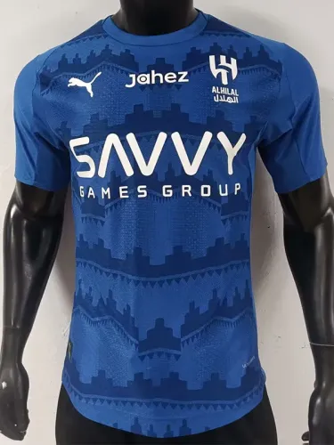 25-26 Al-Hilal Home Player Version Soccer Jersey