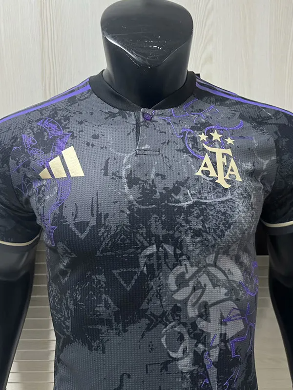 25-26 Argentina Purple Black Special Edition Player Version Soccer Jersey
