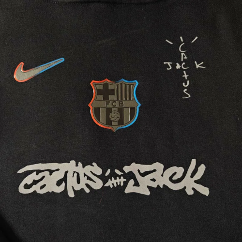 25-26 BAR Black Hoody (加绒)