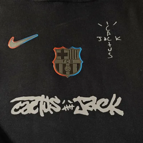 25-26 BAR Black Hoody (加绒)