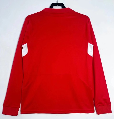 2004-2005 LIV Home Long sleeves Retro Soccer Jersey
