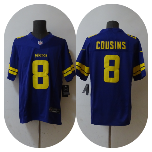 2023 NFL Minnesota Vikings New Pattern Jersey