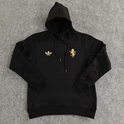 2024 Juventus Black Fleece Hoodie