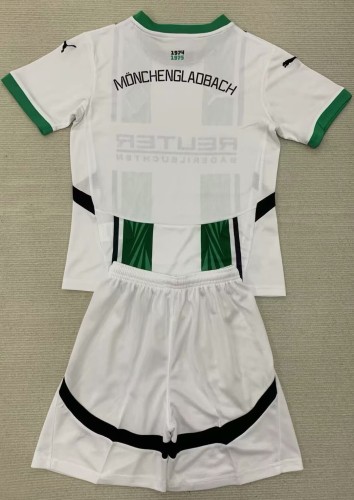 24-25 Monchengladbach Home Kids Soccer Jersey