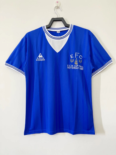 1985 Everton Home Retro Soccer Jersey