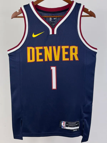 22-23 Nuggets PORTER JR. #1 Royal Blue Top Quality Hot Pressing NBA Jersey