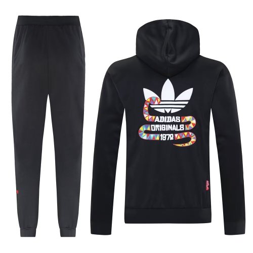 2025 AD Black Commemorative Edition Hoodie Tracksuit (卫衣套装)