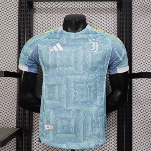 25-26 Juventus Away Player Version Soccer Jersey