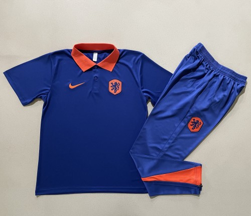 24-25  NetherIands High Quality Polo Tracksuit