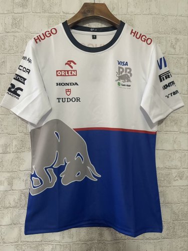 2024 F1 Red Bull New Pattern Short Sleeve Racing Suit