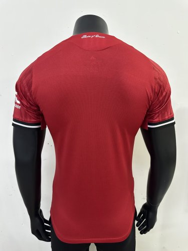 25-26 Manchester United Home Player Version Soccer Jersey