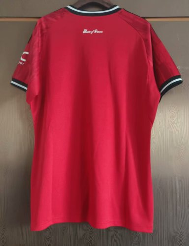 25-26 Manchester United Home Women Soccer Jersey (女)