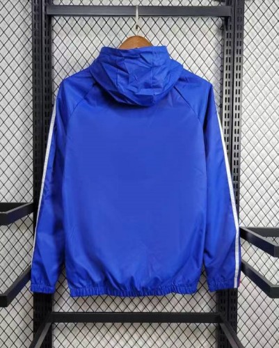 2024 New AD Blue Windbreaker