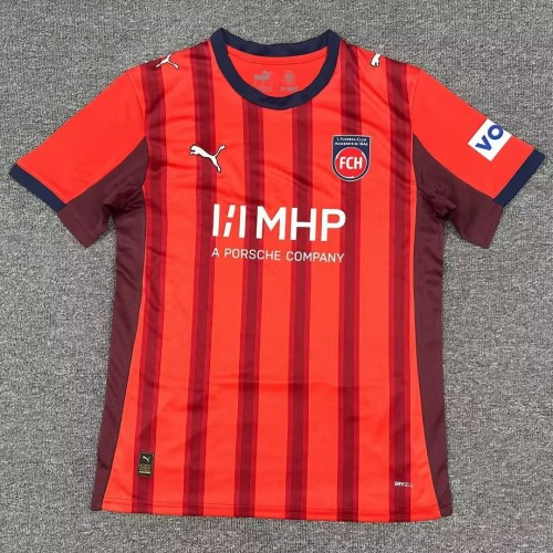 25-26 Heidenheim Home Fans Soccer Jersey
