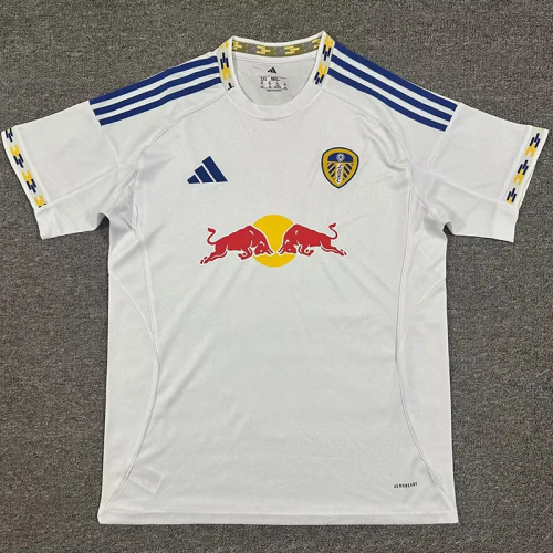 25-26 Leeds United Home Fans Soccer Jersey