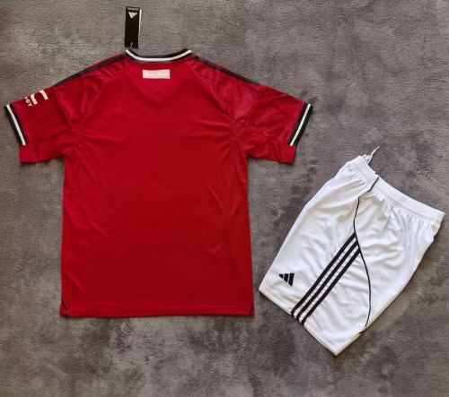 25-26 Manchester United Home Adult Suit