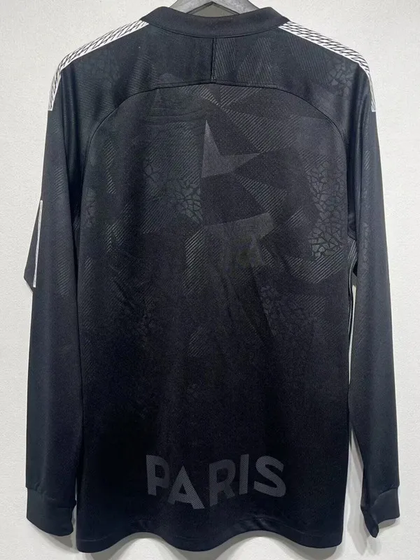 2017-2018 Paris Saint-Germain Paris Third Long Sleeve Retro Soccer Jersey (长袖)