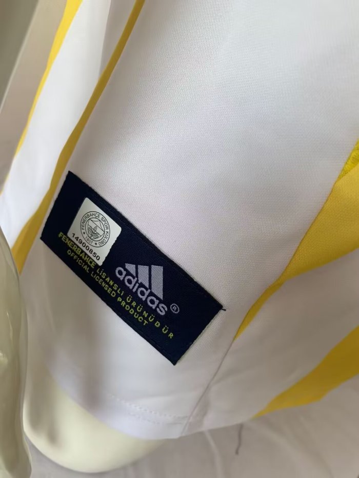 2007-2008 Fenerbahce Away Retro Soccer Jersey