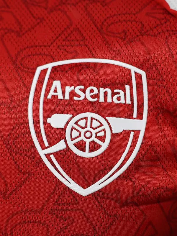 25-26 Arsenal Home Long Sleeve Player Version Soccer Jersey (长袖球员)