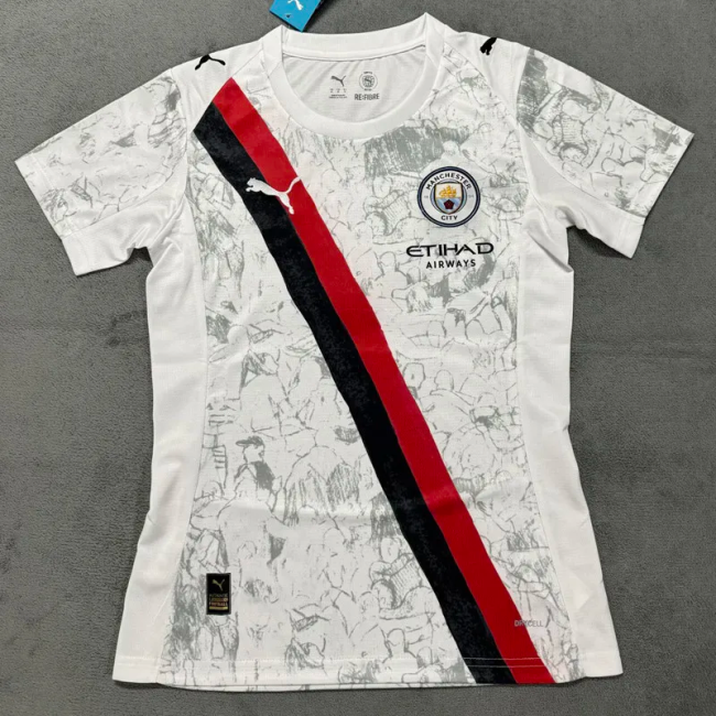 25-26 Manchester City Away Women Soccer Jersey (女)