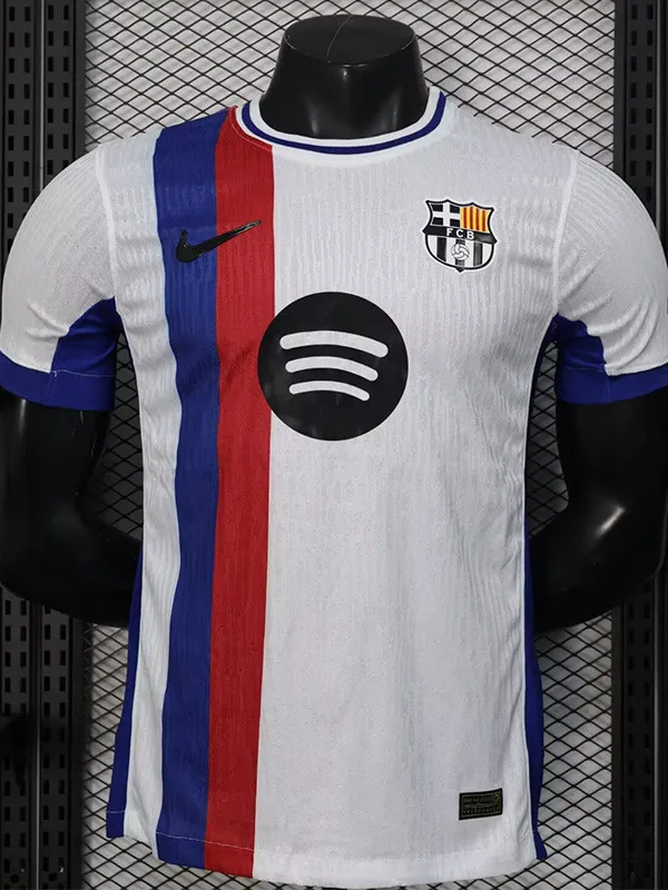 25-26 Barcelona White Special Edition Player Version Training Shirts
