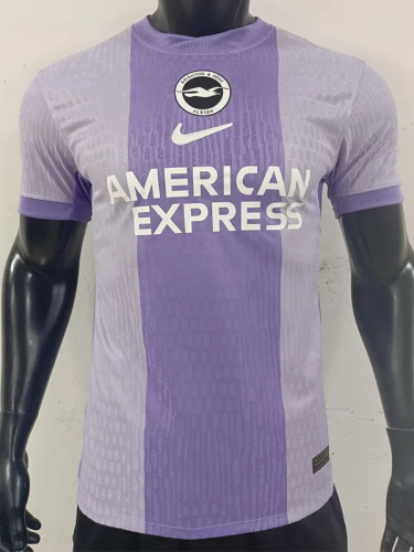25-26 Brighton Away Player Version Soccer Jersey