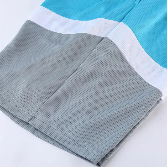 #AK8386 Light blue Children's Vest suit (Customizable)