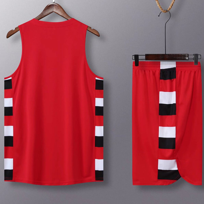 #AK8386 Red Children's Vest suit (Customizable)