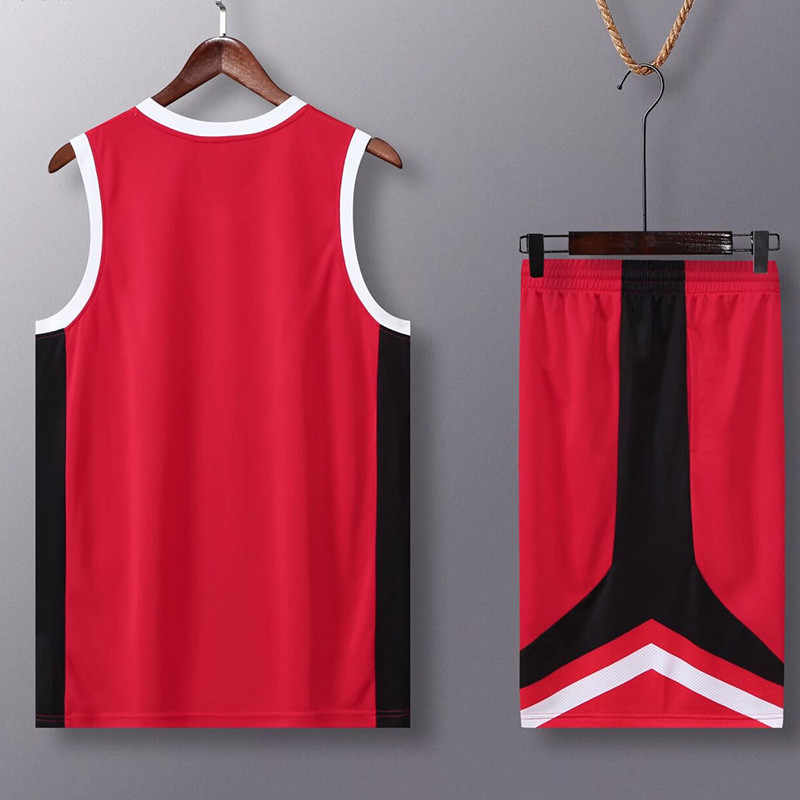 #AK8348 Red Children's Vest suit (Customizable)