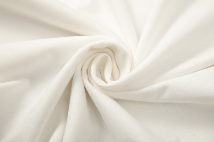 #AKH01 White Children's Short Suit (High Quality) (pure cotton yarn)